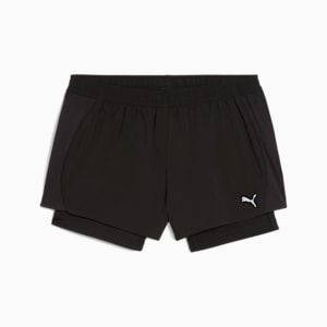 VELOCITY 2in1 Women's 3" Running Shorts, PUMA Black, extralarge-IND